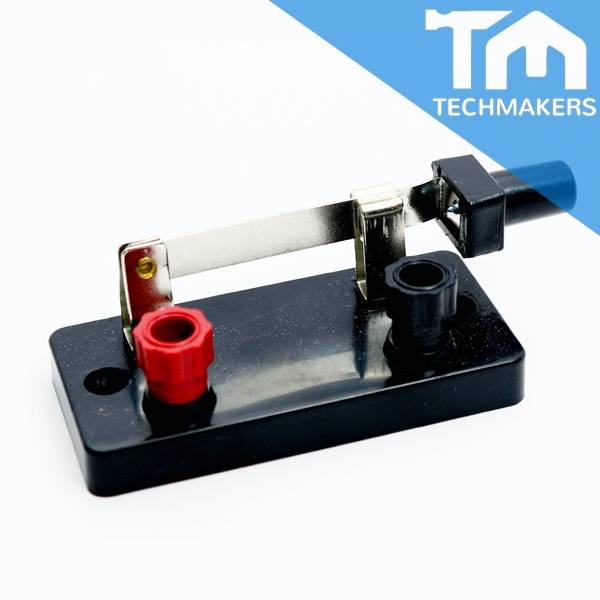 Single Pole Single/Double Throw (SPST/SPDT) Knife Switch Science Class